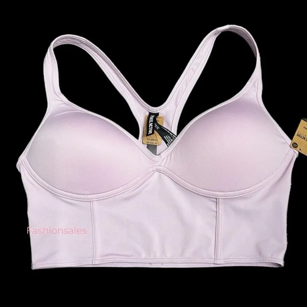 Victorias Secret Pink Active Ultímate Push up Padded Corset Sports Bra Xsmall